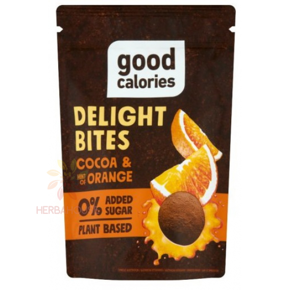 Obrázek pro Good Calories Datlové kuličky s kakaem a pomerančovým olejem bez přidaného cukru (65g)