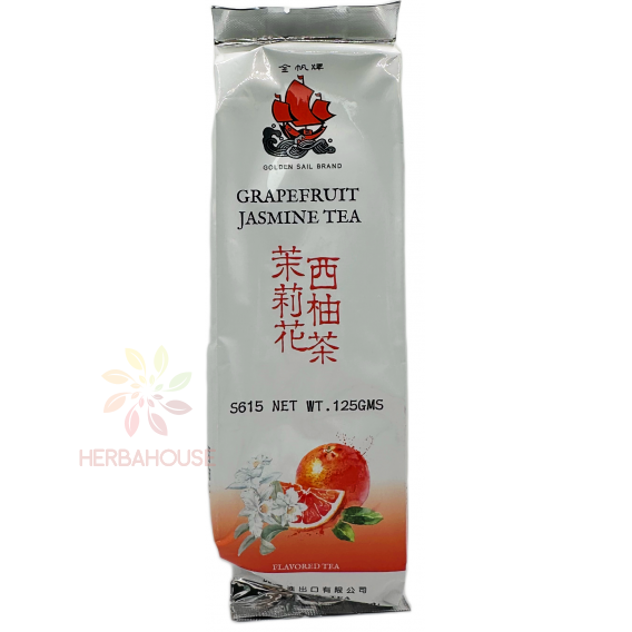 Obrázek pro Golden Sail Zelený čaj s jasmínem a grapefruitem - sypaný (125g)