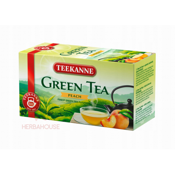 Obrázek pro Teekanne Green Tea Peach zelený čaj s příchutí broskve (20ks)