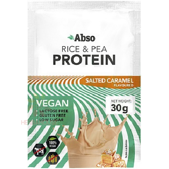 Obrázek pro AbsoRice Vegan Proteinový prášek - slaný karamel (30g)