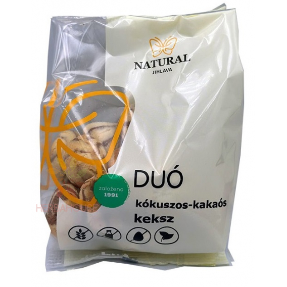 Obrázek pro Natural DUO Bezlepkové kokosky kakaové (150g)