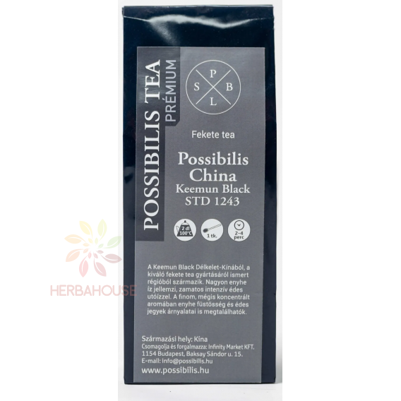 Obrázek pro Possibilis Čínský černý čaj Keemun Black Std 1243 - sypaný (75g)