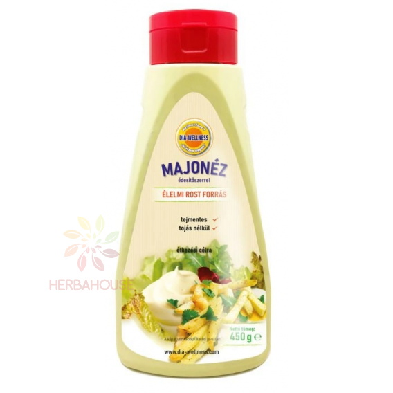 Obrázek pro Dia-Wellness Rostlinná majonéza se sladidlem (450g)