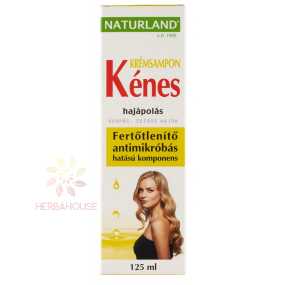 Obrázek pro Naturland Sírový krémový šampon proti lupům a mastným vlasům (125ml)