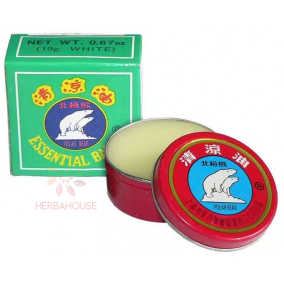 Obrázek pro Dr.Chen Polar Bear Essential Balm - chladivý bylinný balzám na svaly, klouby a dýchání (19g)
