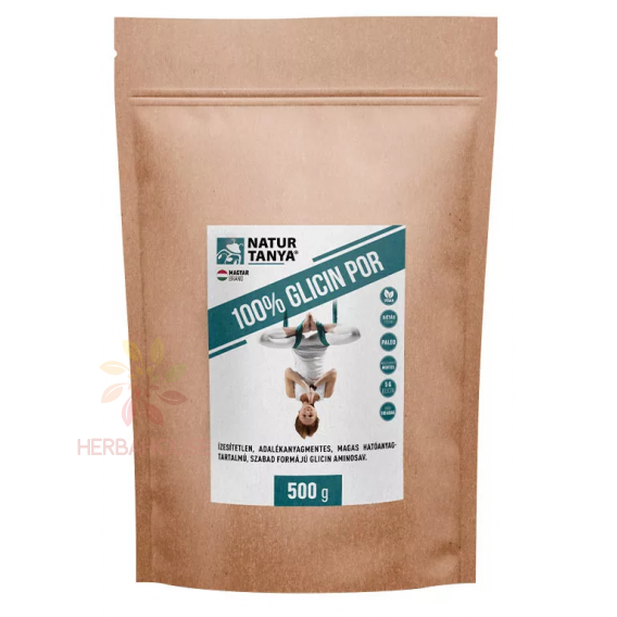 Obrázek pro Natur Tanya Glycin v prášku - pro spánek, výživu a sladké dochucení (500g)