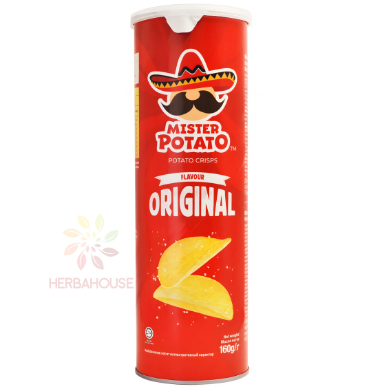 Obrázek pro Mister Potato Bezlepkové bramborové chipsy (160g)