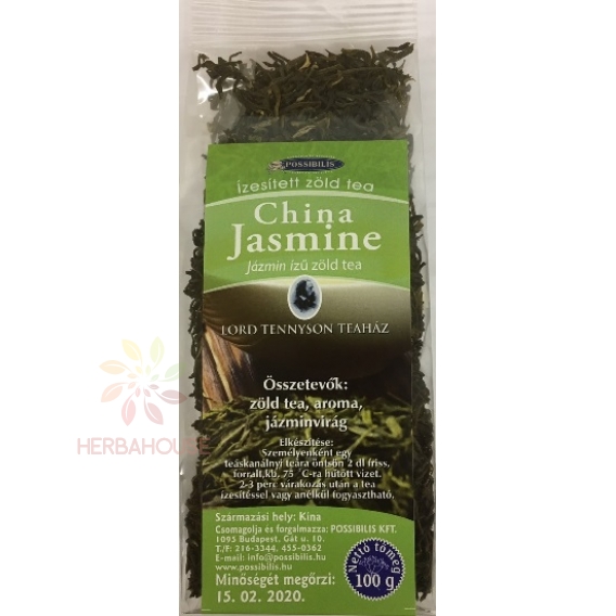 Obrázek pro Possibilis China Jasmine zelený čaj s jasmínem sypaný (100g)