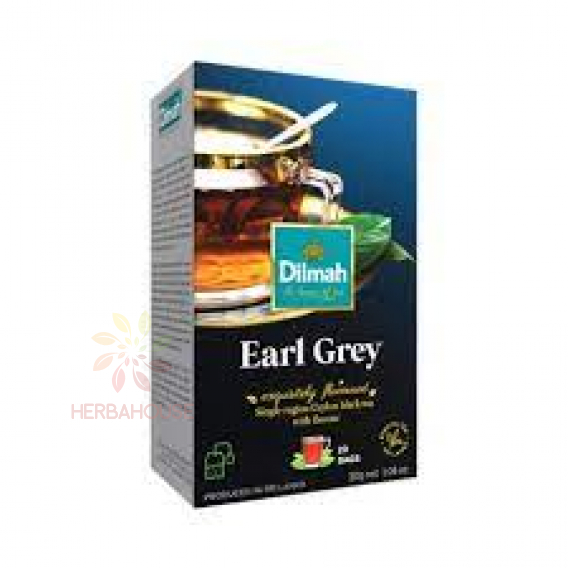 Obrázek pro Dilmah Černý čaj Earl Grey s bergamotovou příchutí porcovaný (20ks)