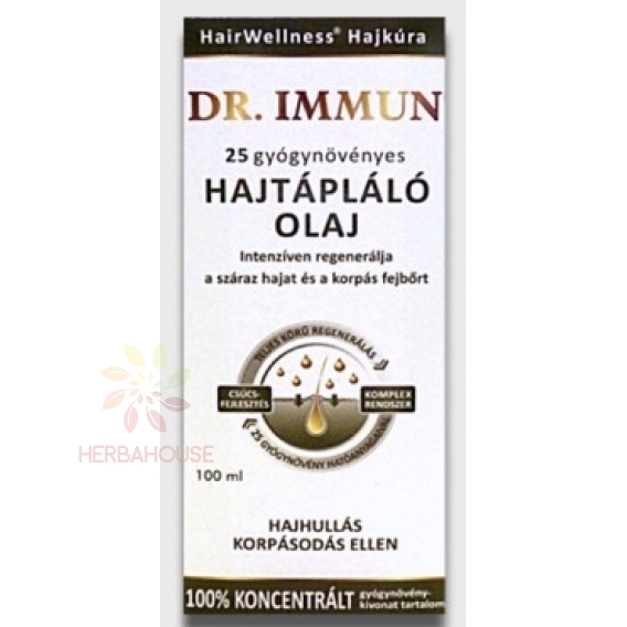 Obrázek pro Dr.Immun® 25 bylinný výživový olej proti vypadávání vlasů (100ml)