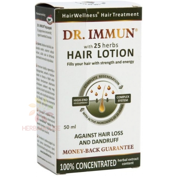 Obrázek pro Dr.Immun® 25 bylinné výživové tonikum proti vypadávání vlasů (50ml)