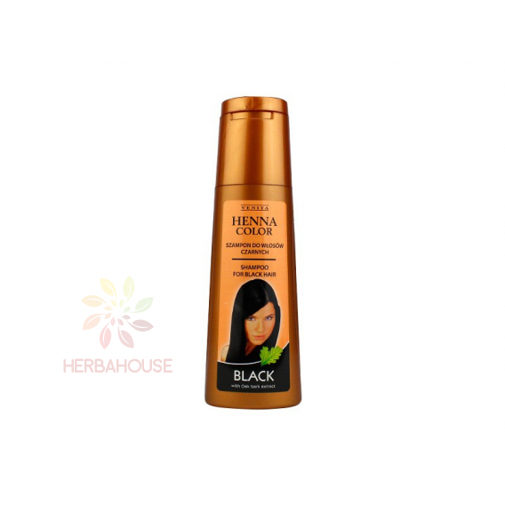 Obrázek pro Venita ​Henna Color Shampoo, šampon na černé a tmavé vlasy (250ml)