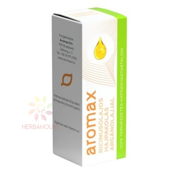 Obrázek pro Aromax Olejový zábal na vlasy s ricinovým a arganovým olejem (100ml)