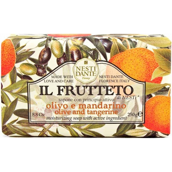 Obrázek pro Nesti Dante Il Frutteto mýdlo olivy a mandarinka (250g)