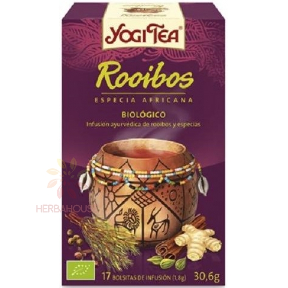 Obrázek pro Yogi Tea® Bio Ajurvédský Rooibos čaj (17ks)