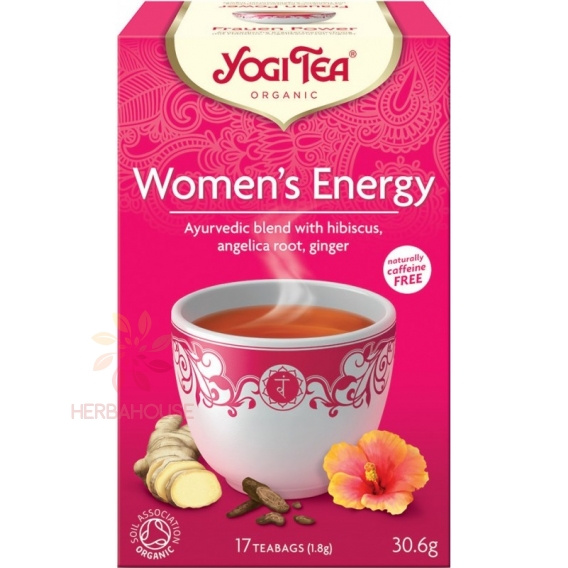 Obrázek pro Yogi Tea® Bio Ajurvédský čaj ženská energie (17ks)
