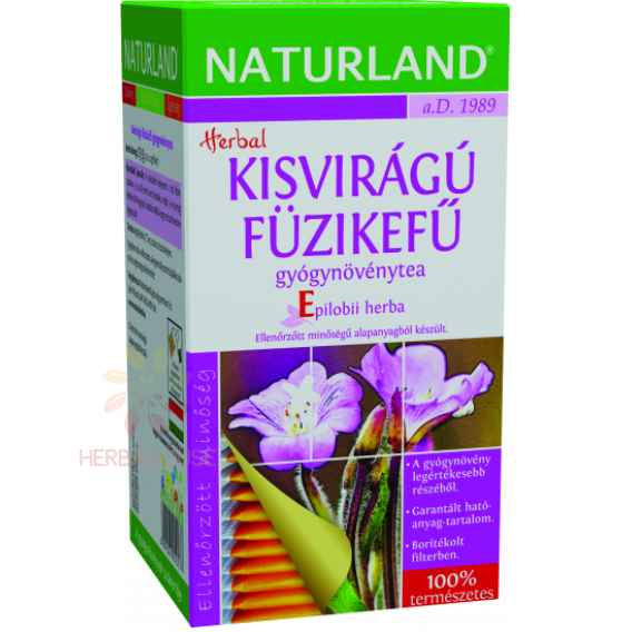Obrázek pro Naturland Porcovaný čaj Vrbovka malokvětá (25ks)