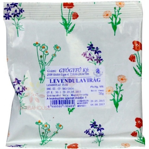 Obrázek pro Gyógyfű čaj Levandule květ (20g)