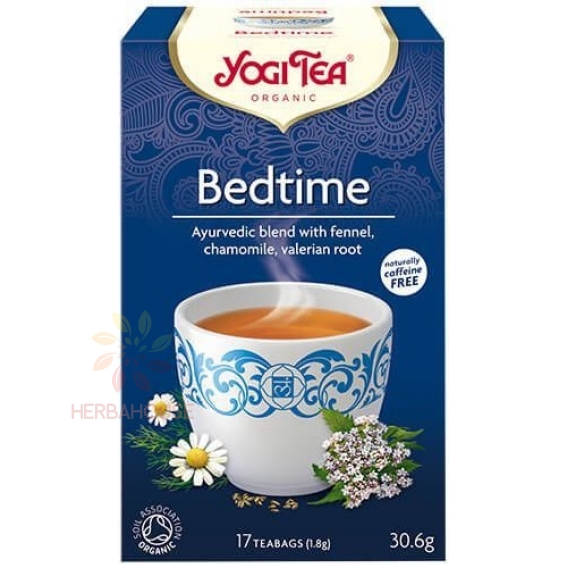 Obrázek pro Yogi Tea® Bio Ajurvédský čaj Bedtime Čas jít spát (17ks)