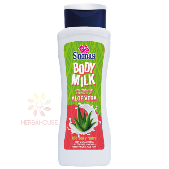 Obrázek pro S´nonas Tělové mléko s Aloe Vera (400ml)