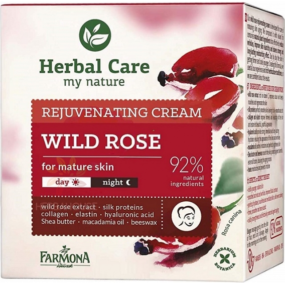 Obrázek pro Farmona Herbal Care Wild Rose Omlazující krém pro zralou pleť (50ml)