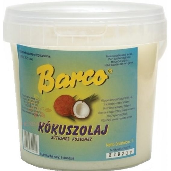 Obrázek pro Barco Kokosový olej (1000ml)