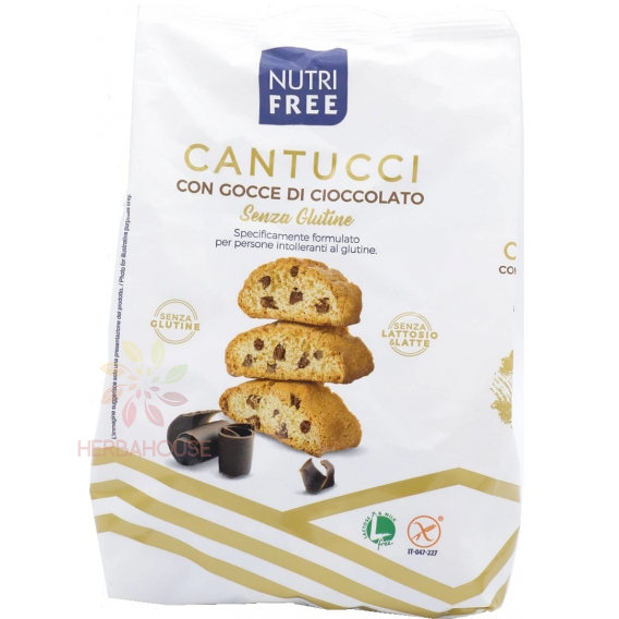 Obrázek pro Nutri Free Cantucci Bezlepkové mandlové sušenky (240g)