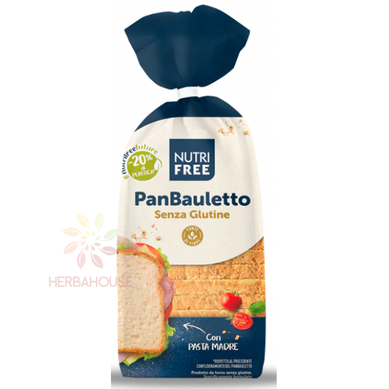 Obrázek pro Nutri Free Pan Bauletto Bezlepkový krájený světlý chléb (300g)