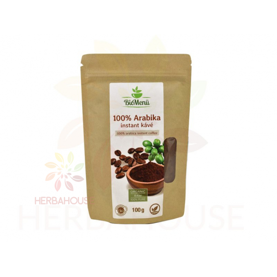 Obrázek pro BioMenü Bio Instant 100% Arabica káva (100g)