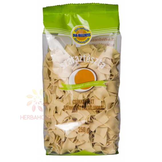 Obrázek pro Dia-Wellness Vaječné těstoviny se sníženým obsahem sacharidů - velké kostky (250g)