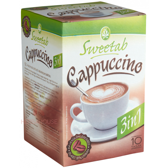 Obrázek pro Sweetab 3in1 Cappuccino (10 x 10g)