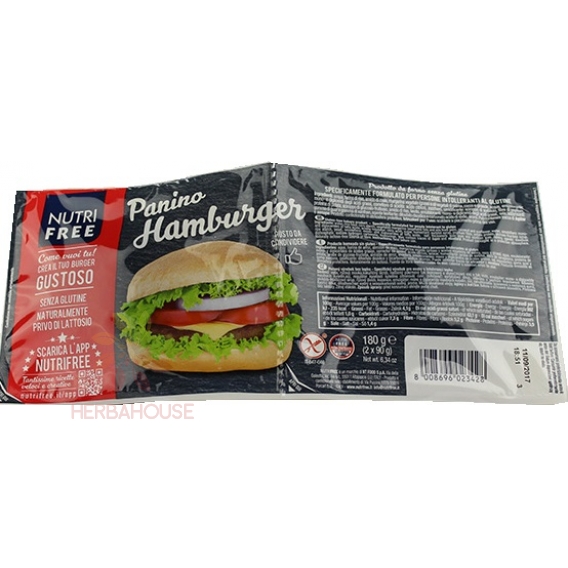 Obrázek pro Nutri Free Bezlepkový Panin Hamburger (2x90g)