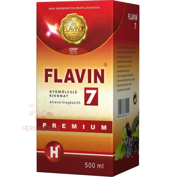 Obrázek pro Vita Crystal Flavin 7 Premium výtažek z ovoce - roztok (500ml)