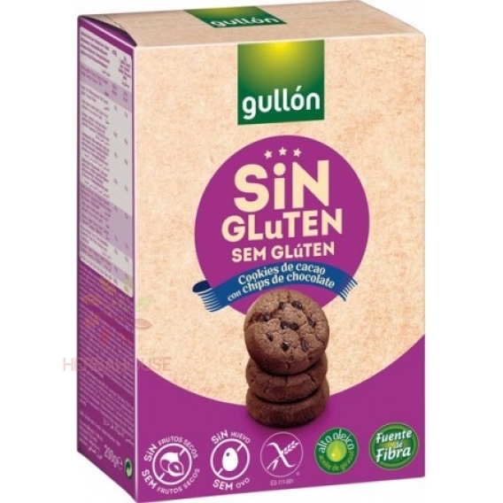 Obrázek pro Gullon Cookies bezlepkové kakaové sušenky (200g)