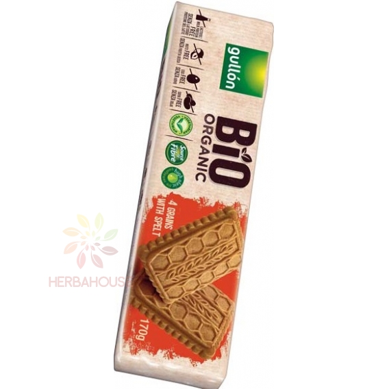Obrázek pro Gullón Bio 4 obilninové sušenky (170g)