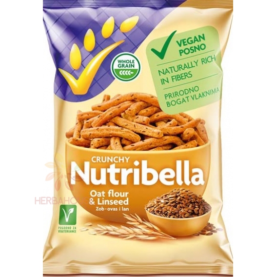 Obrázek pro Nutribella Snack s lněnými semínky (70g)