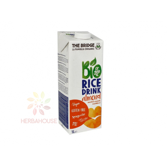 Obrázek pro The Bridge Bio Rýžový nápoj mandlový (1L)