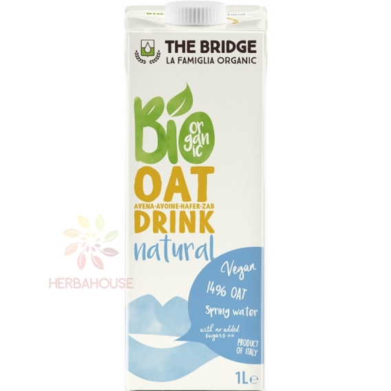 Obrázek pro The Bridge Bio Ovesný nápoj Natural (1000ml)