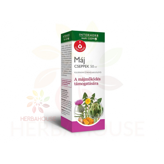 Obrázek pro Interherb Kapky na funkci jater (50ml)