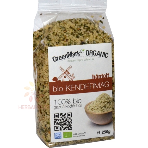 Obrázek pro GreenMark Organic Bio Konopná semínka loupané (250g)