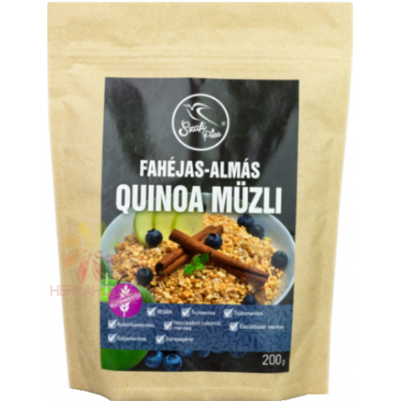 Obrázek pro Szafi Free Bezlepkové skořicově jablkové quinoa müsli (200g)