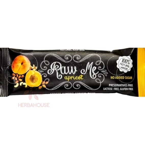 Obrázek pro Raw Me Ovocná tyčinka s příchutí meruňky (45g)