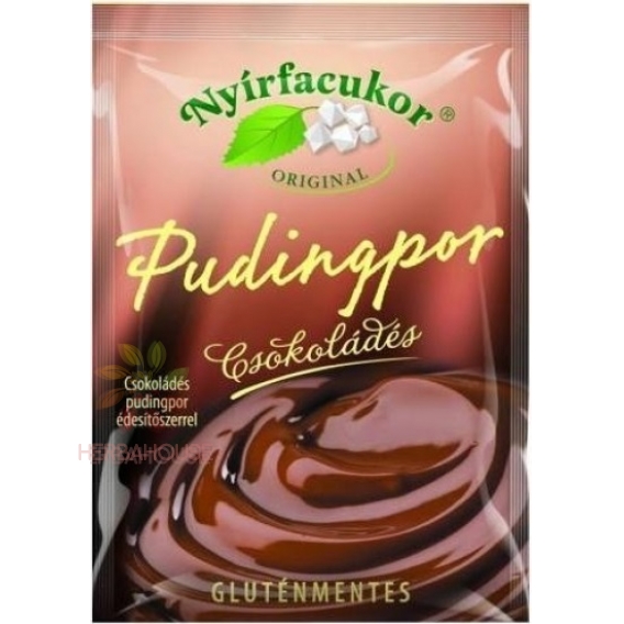 Obrázek pro Nyírfacukor Original Bezlepkový čokoládový pudink se sladidlem (75g)