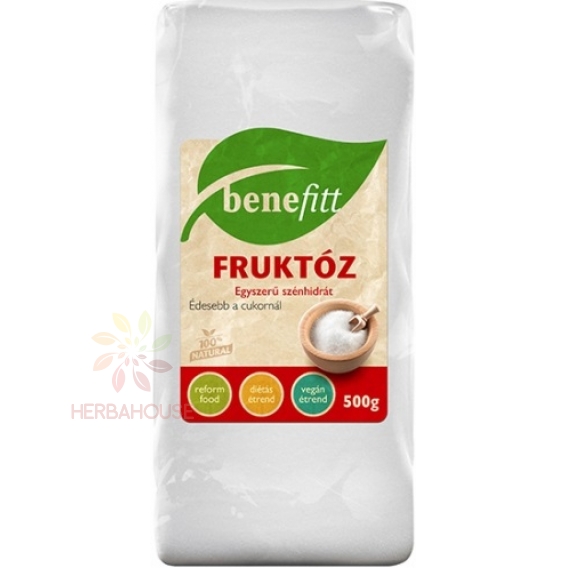 Obrázek pro Benefitt Fruktóza - ovocný cukr (500g)