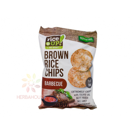 Obrázek pro Rice Up Bezlepkový rýžový chips s příchutí barbecue (60g)