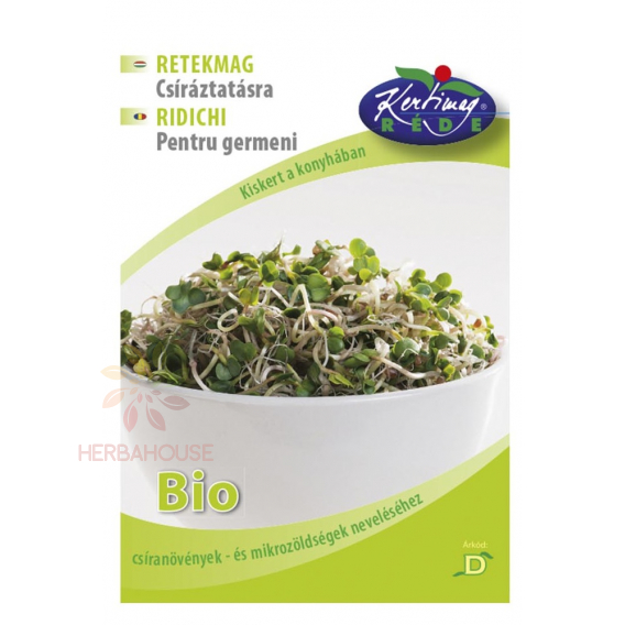 Obrázek pro Rédei Kertimag Bio Semena ředkvičky na nakličování (30g)