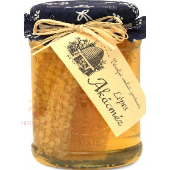 Obrázek pro Bivalyos Tanya Akátový med s medovým plástem (250g)