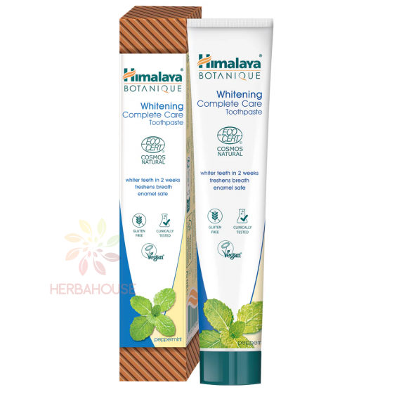 Obrázek pro Himalaya Botanique Whitening Bělící zubní pasta s mátou pro kompletní péči (75ml)