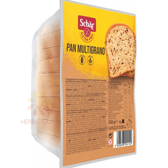 Obrázek pro Schär Pan Multigrano bez lepku krájený chléb se zrníčky (250g)