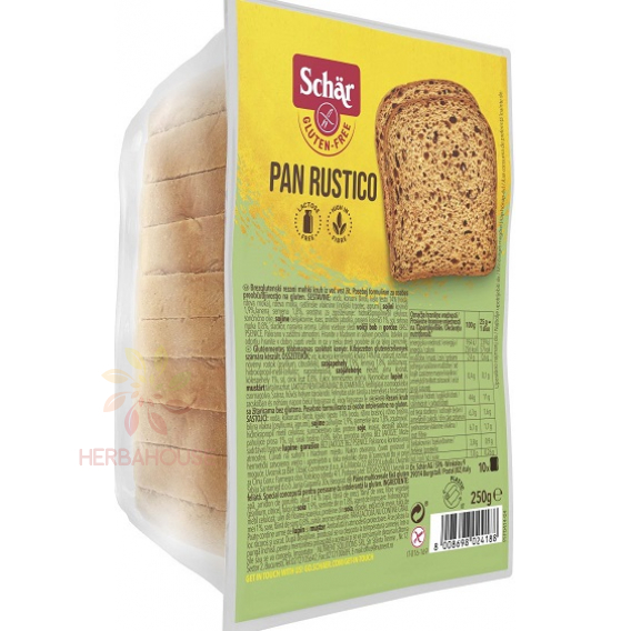 Obrázek pro Schär Pan Rustico bez lepku krájený chléb vícezrnný (250g)